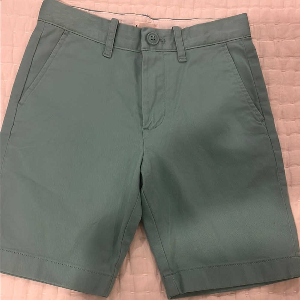 Crewcuts Boys Olive Chino Shorts